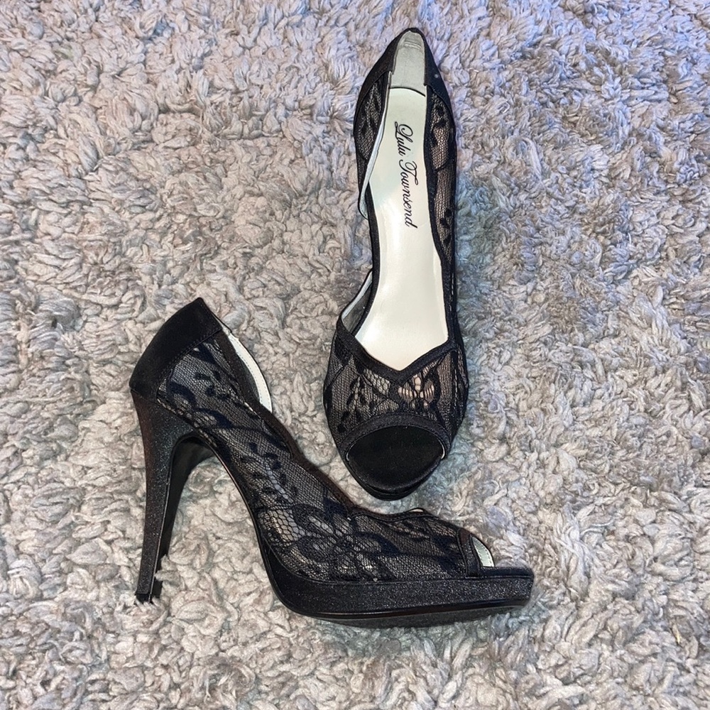 Lace heels